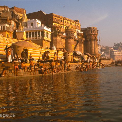 Sehnsuchtsorte unserer Welt 003 Varanasi - Benares, Ganges, India, Indien