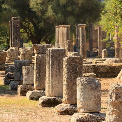 Elis 005 antikes Olympia, Elis, Peloponnes, Griechenland / Greece