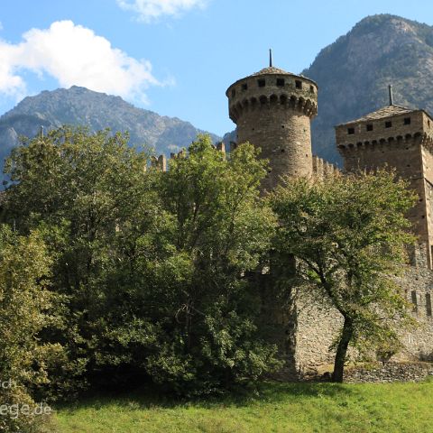 Aosta 008 Burg in Chez Croiset, Aostatal, Italien, Italia, Italy